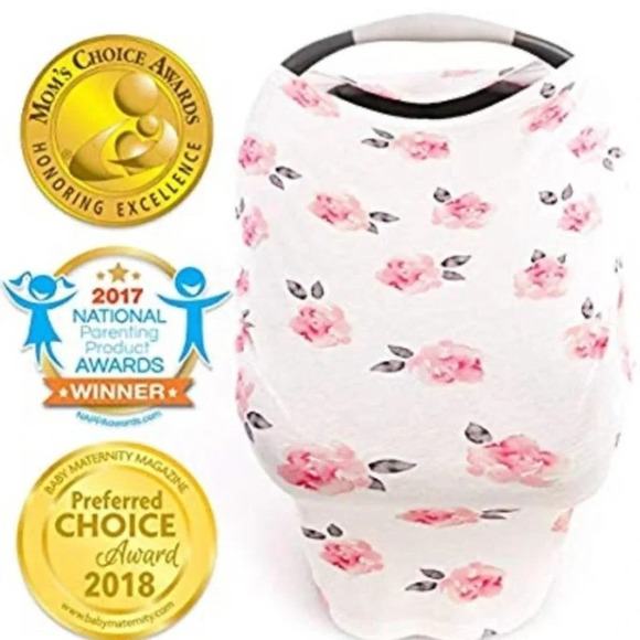 Stretchy Car Seat Covers for Babies, Nursing Cover - Picture 1 of 5
